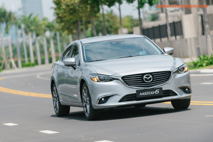 Đánh giá Mazda 6 nâng cấp facelift 2017: xuất sắc trong tầm giá