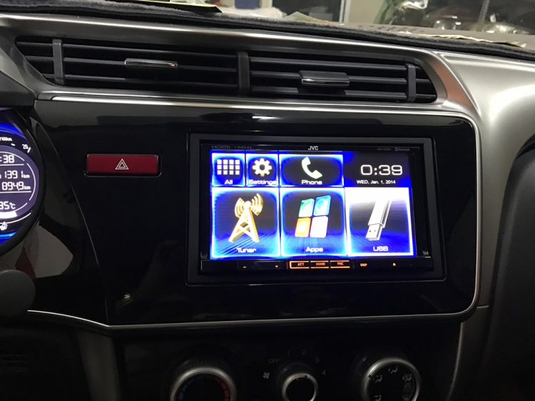 DVD cho Honda City 2016 DVD cho Honda City 2016
