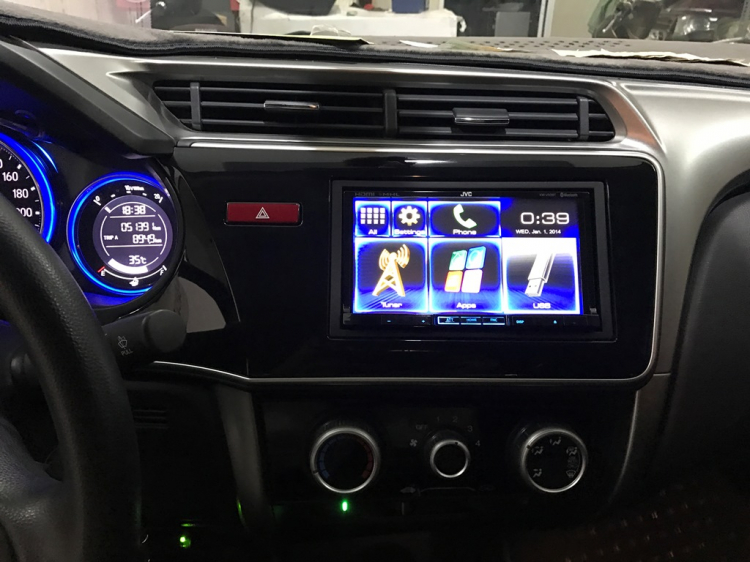 DVD cho Honda City 2016 DVD cho Honda City 2016