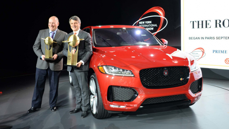 Jaguar F-Pace giành giải "Xe của năm 2017"