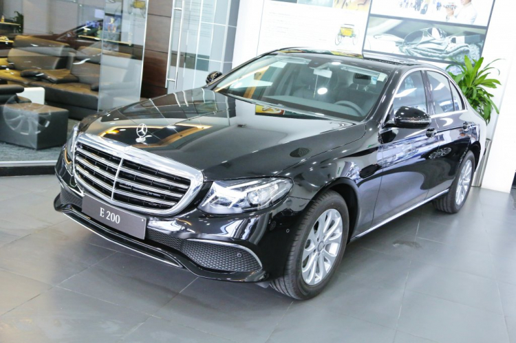 So sánh Mercedes-Benz E 200, E 250, E 300 AMG 2017