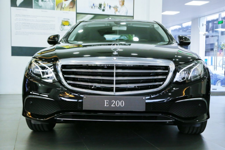 So sánh Mercedes-Benz E 200, E 250, E 300 AMG 2017