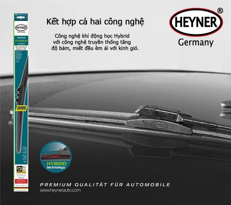 Gạt mưa HEYNER Germany - thương hiệu đến từ Đức - Được các bác OS tín nhiệm! Gạt mưa HEYNER Germany - thương hiệu đến từ Đức - Được các bác OS tín nhiệm!