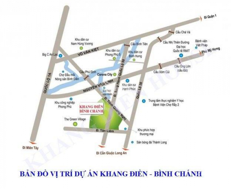 Những vị trí nào ở bình chánh nên đầu tư