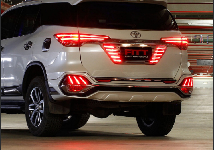 Nở rộ trào lưu lên Body Kit cho Toyota Fortuner 2017 tại Việt Nam