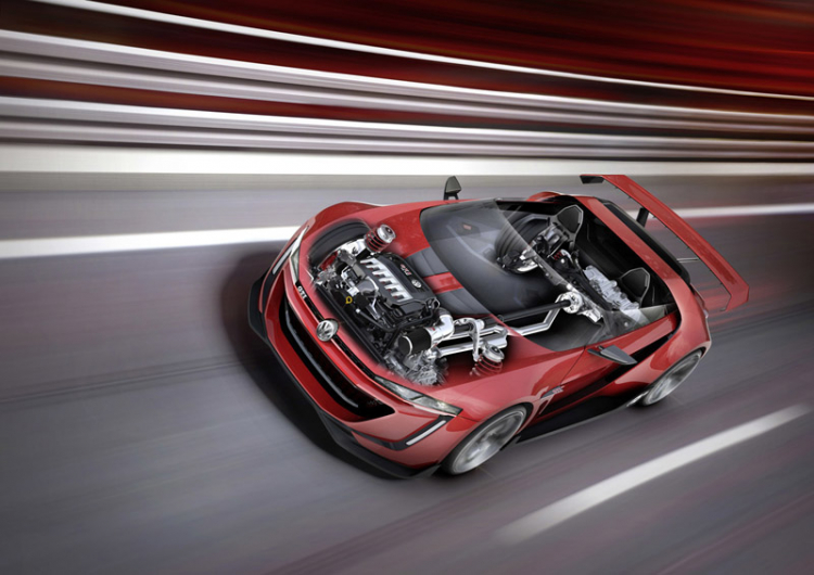GTI Vision Gran Turismo của VW xóa mờ ranh giới giữa ảo và thực
