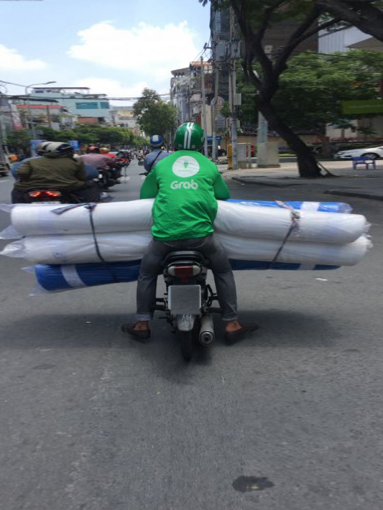 Grabbike - gì cũng chở !