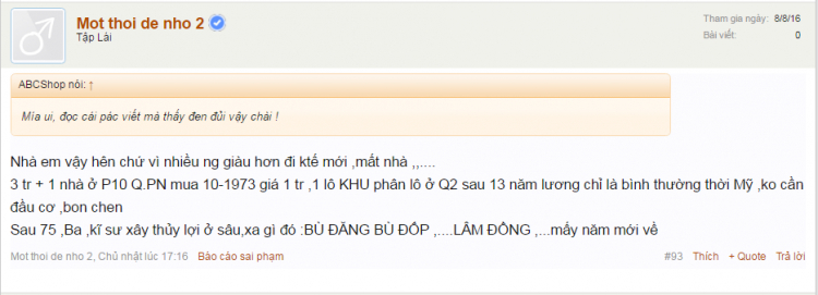 Nhà đất có mùi...tanh tanh... Nhà đất có mùi...tanh tanh...