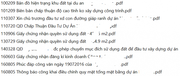 Pháp lý dự án chung cư