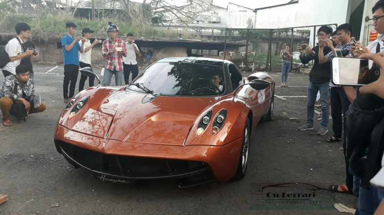 Siêu xe Pagani Huayra tái xuất trên đường phố Sài Gòn