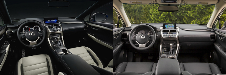 Tìm điểm khác biệt giữa Lexus NX 2018 và NX 2017