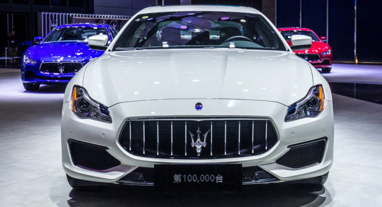 Maserati bàn giao chiếc xe thứ 100.000 của mình tại triển lãm ô tô Thượng Hải