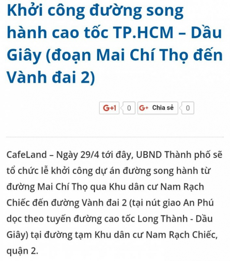 Dự án quận 9 tăng giá khoảng 40% trong vòng 3-4 tháng qua?