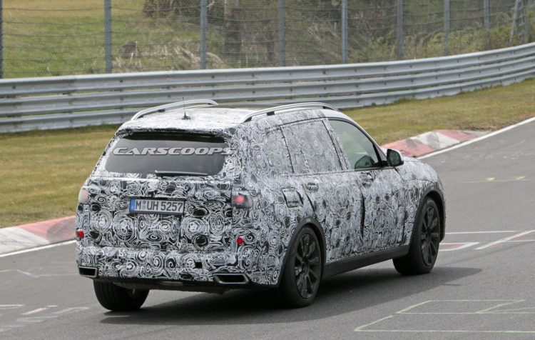 Mẫu SUV cỡ lớn BMW X7 bắt đầu giai đoạn thử nghiệm tại Nurburgring