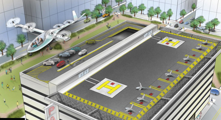Uber: "Taxi bay" sẽ ra mắt vào 3 năm tới