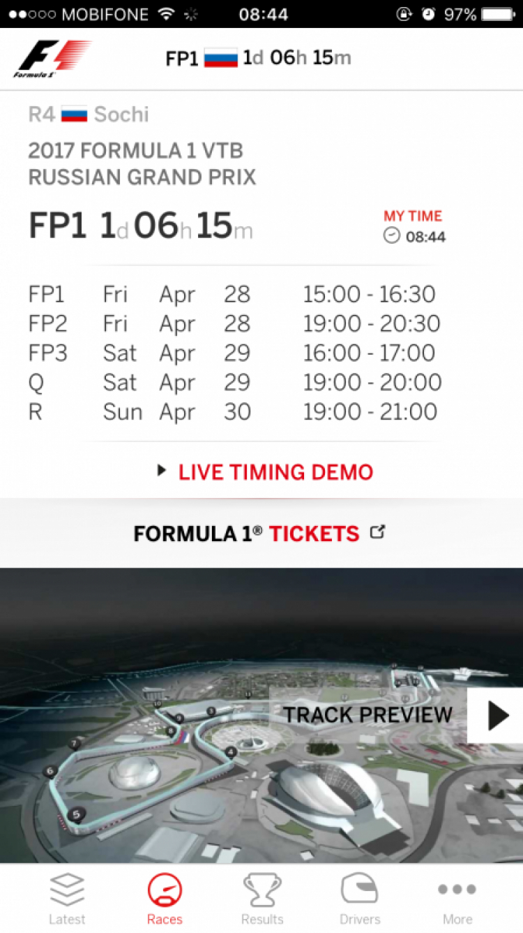 F1 2017 R4/20 Russia
