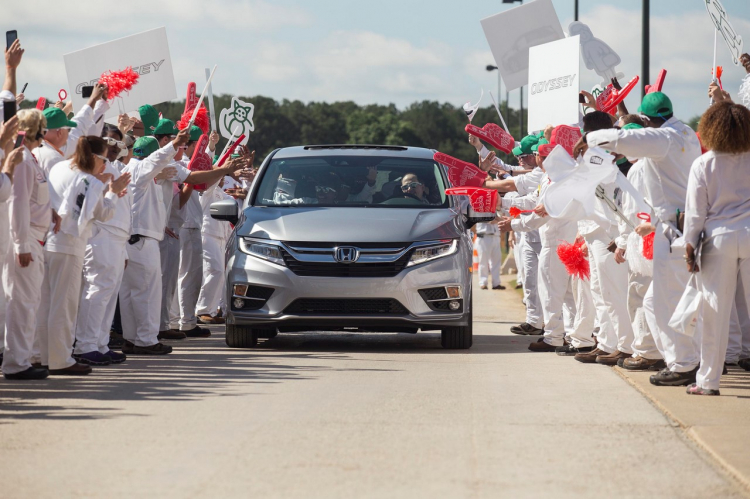 Honda Odyssey 2018 bắt đầu sản xuất, mở bán từ mùa xuân năm nay