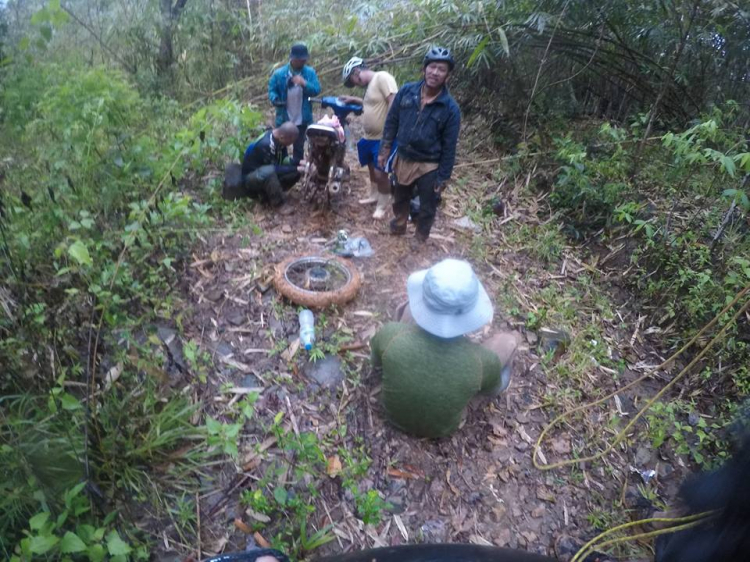 [Offroad 2 bánh] K'Tường - Tam Bố: Mưa, dốc lầy, lạnh, kiệt sức...