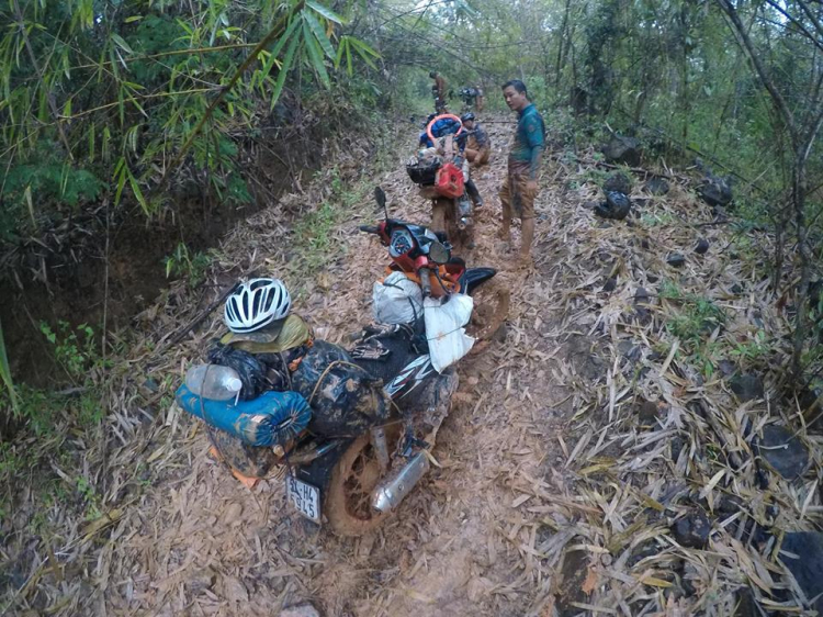 [Offroad 2 bánh] K'Tường - Tam Bố: Mưa, dốc lầy, lạnh, kiệt sức...