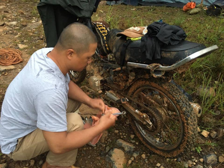 [Offroad 2 bánh] K'Tường - Tam Bố: Mưa, dốc lầy, lạnh, kiệt sức...