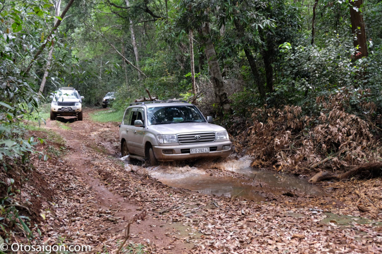 [2017] Ảnh hành trình off road đầu mưa trên cung đường đến thác 7 tầng