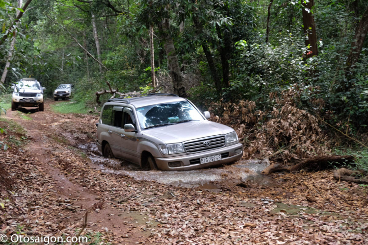 [2017] Ảnh hành trình off road đầu mưa trên cung đường đến thác 7 tầng