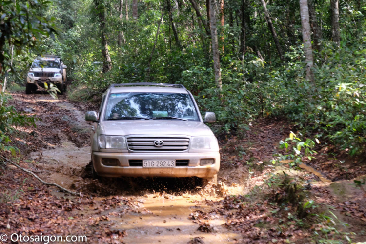 [2017] Ảnh hành trình off road đầu mưa trên cung đường đến thác 7 tầng