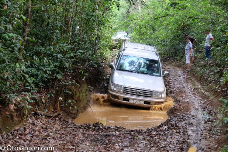 [2017] Ảnh hành trình off road đầu mưa trên cung đường đến thác 7 tầng