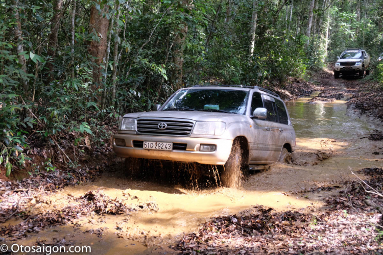 [2017] Ảnh hành trình off road đầu mưa trên cung đường đến thác 7 tầng