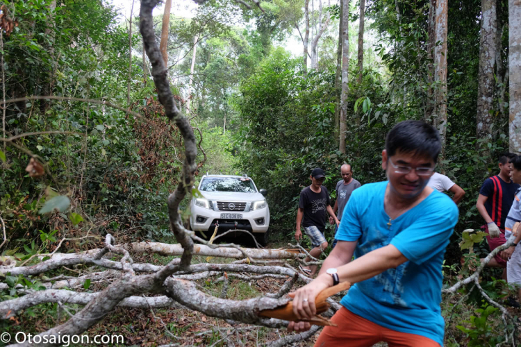 [2017] Ảnh hành trình off road đầu mưa trên cung đường đến thác 7 tầng