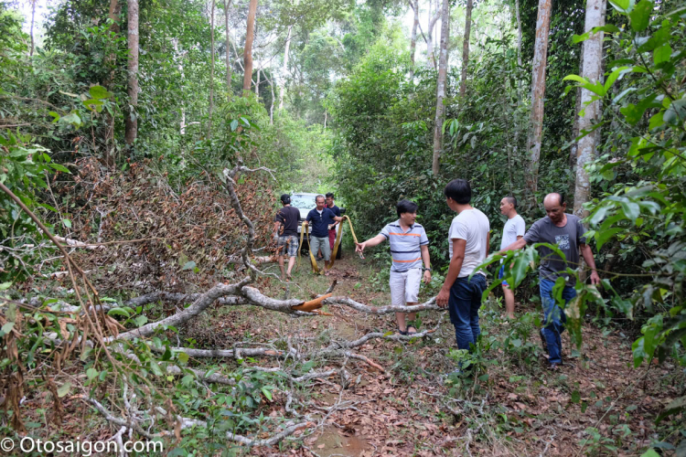 [2017] Ảnh hành trình off road đầu mưa trên cung đường đến thác 7 tầng