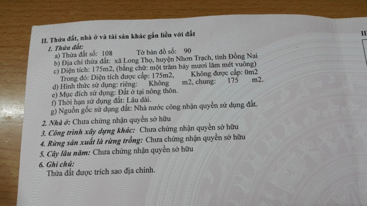 Lâu lắm e ko biết tình hình giá nhà đất Nhơn trạch, liệu e có bị hố ko