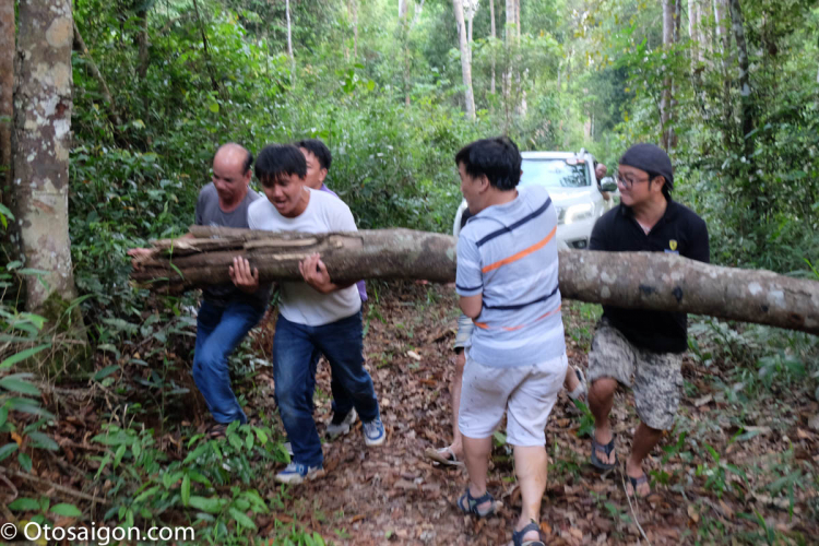 [2017] Ảnh hành trình off road đầu mưa trên cung đường đến thác 7 tầng