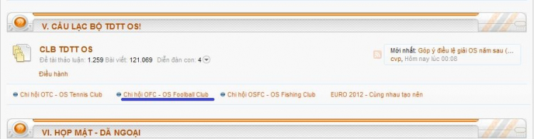 Chi Hội OFC - FOOLBALL ???