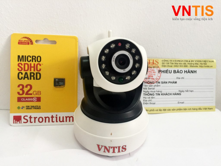 [TOÀN QUỐC] Camera giám sát gia đình VNTIS Khuyến mại 25%