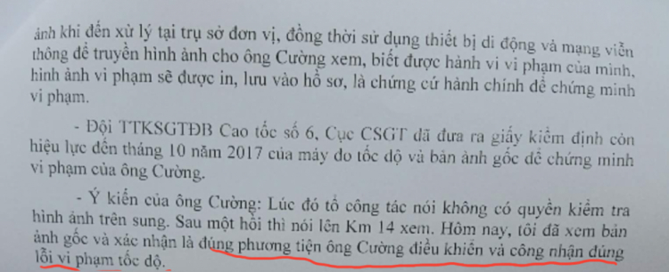 Cập nhật diễn biến vụ bắn tốc độ CT SG-LT-DD