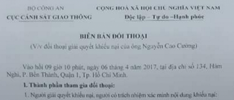 Cập nhật diễn biến vụ bắn tốc độ CT SG-LT-DD