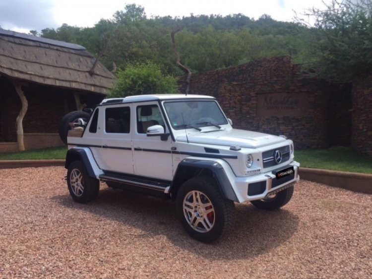 SUV mui trần sang chảnh Mercedes-Maybach G650 có giá bán lại 1.4 triệu đô