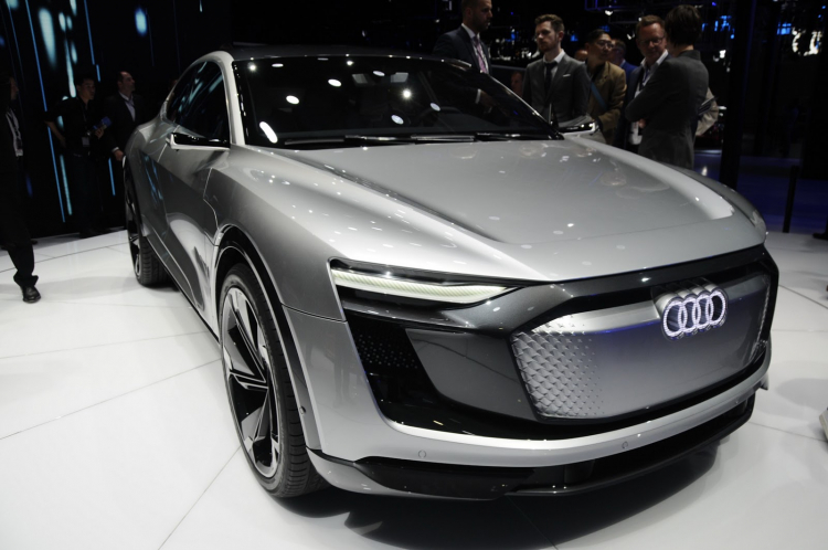 Audi E-Tron Sportback sẽ có mặt trên thị trường vào năm 2019