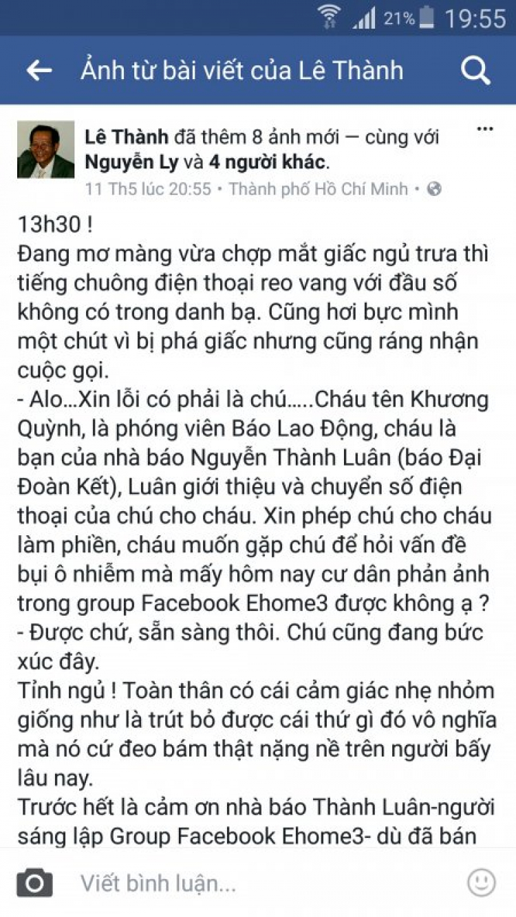 Bụi vải - Anh nào ở Ehome 3 vô xác nhận dùm