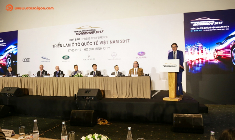 Triển lãm Ô tô Quốc tế Việt Nam 2017 sẽ diễn ra vào cuối tháng 10 tới