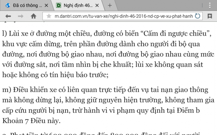 Đã có thông tin về vấn đề XI NHAN từ Cục CSGT