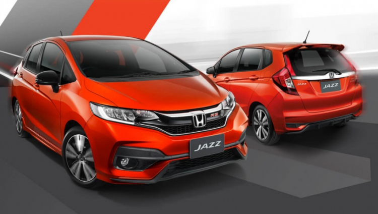 Honda Jazz facelift ra mắt tại Thái, giá từ 365 triệu đồng