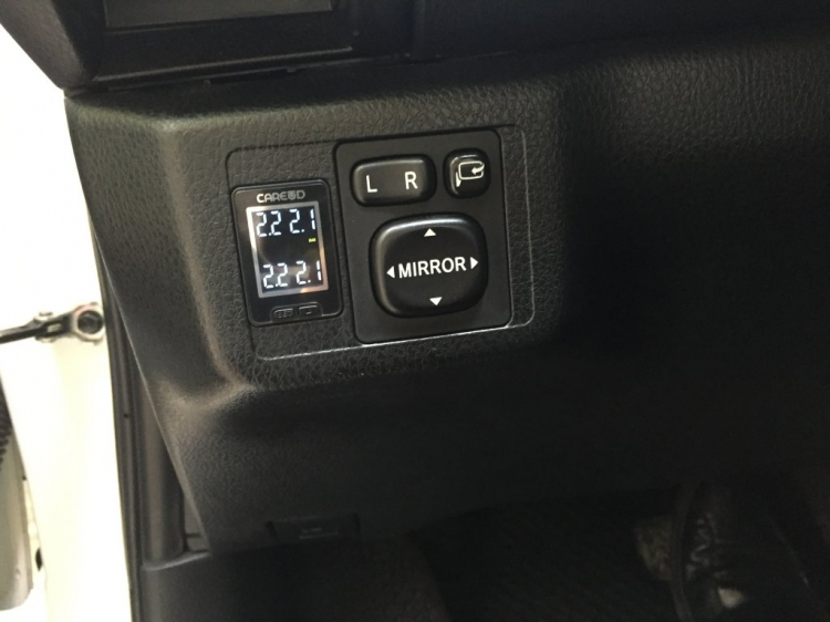 review bộ cảm biến áp suất lốp TPMS cho xe Honda