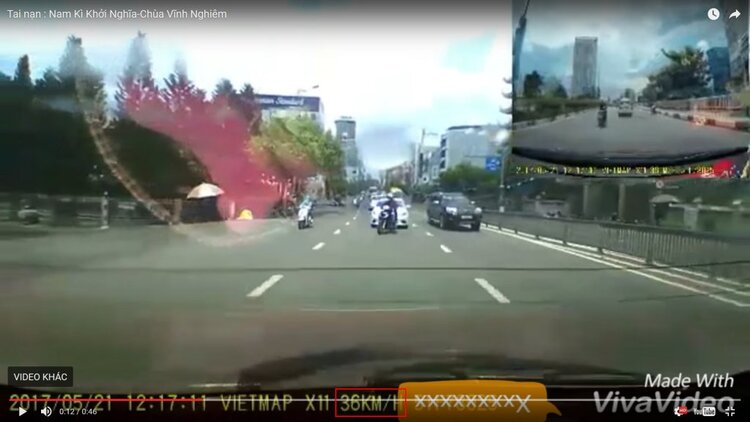 Tai nạn trên đường Nam Kì Khởi Nghĩa - Chùa Vĩnh Nghiêm !!