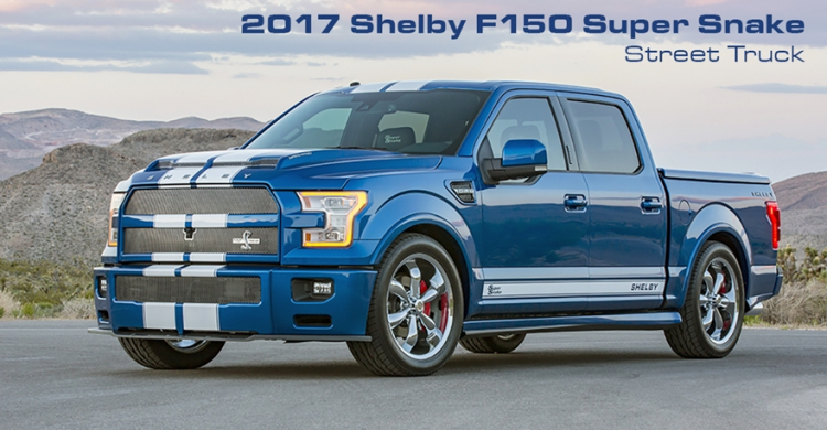 Shelby F-150 Super Snake: bán tải mạnh tới 750 mã lực