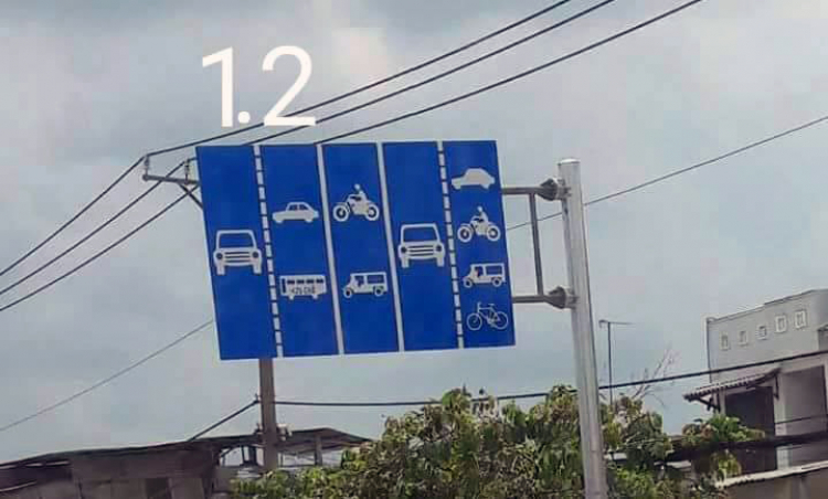 Không có làn cho xe tải đúng không..Báo CA.
