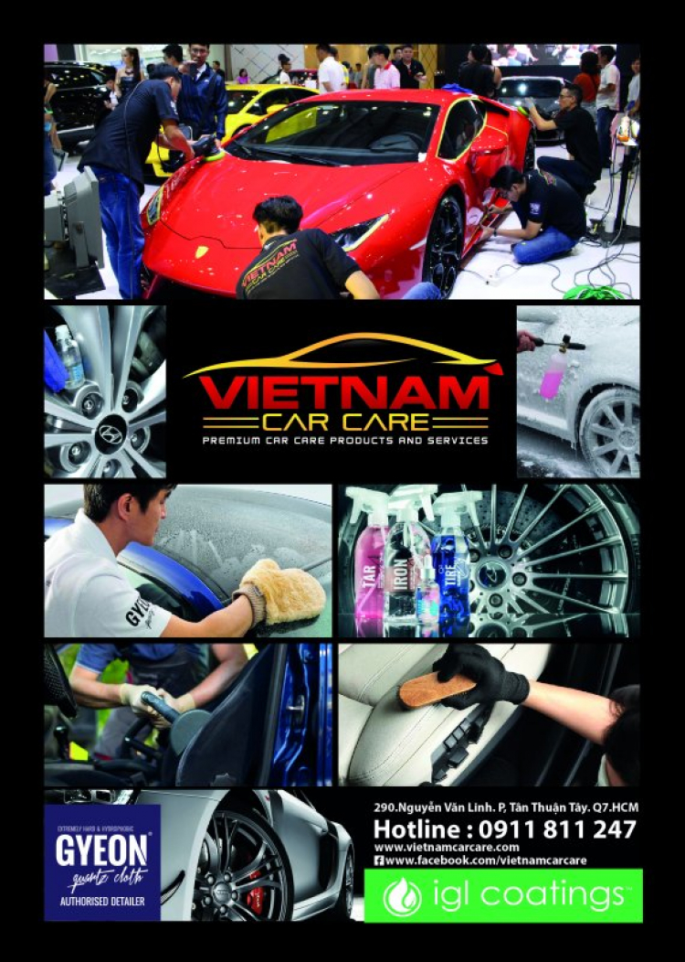 VIETNAM CAR CARE- CHUYÊN GIA PHỦ SỬ CERAMIC VÀ CHĂM SÓC XE HƠI