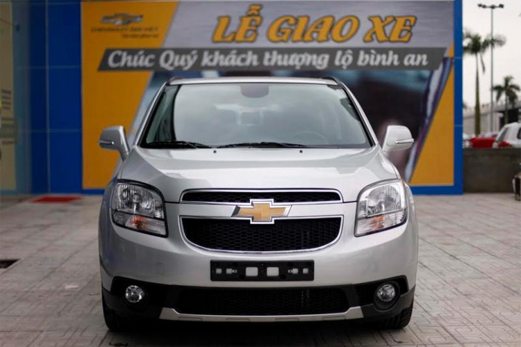 Cận cảnh phiên bản số sàn của Chevrolet Orlando tại Việt Nam