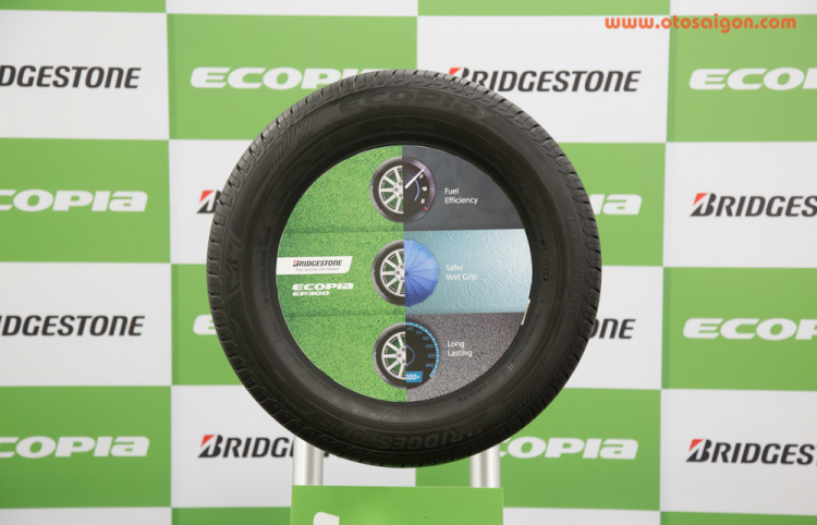 Bridgestone giới thiệu lốp tiết kiệm Ecopia EP300